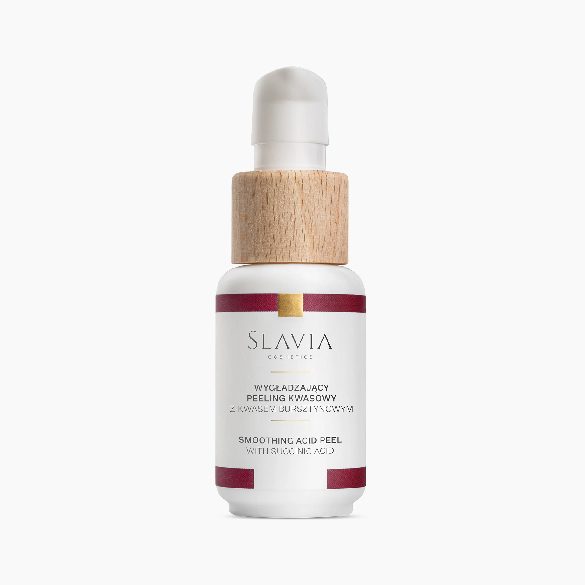 Wygładzający peeling kwasowy z kwasem bursztynowym - 30 ml