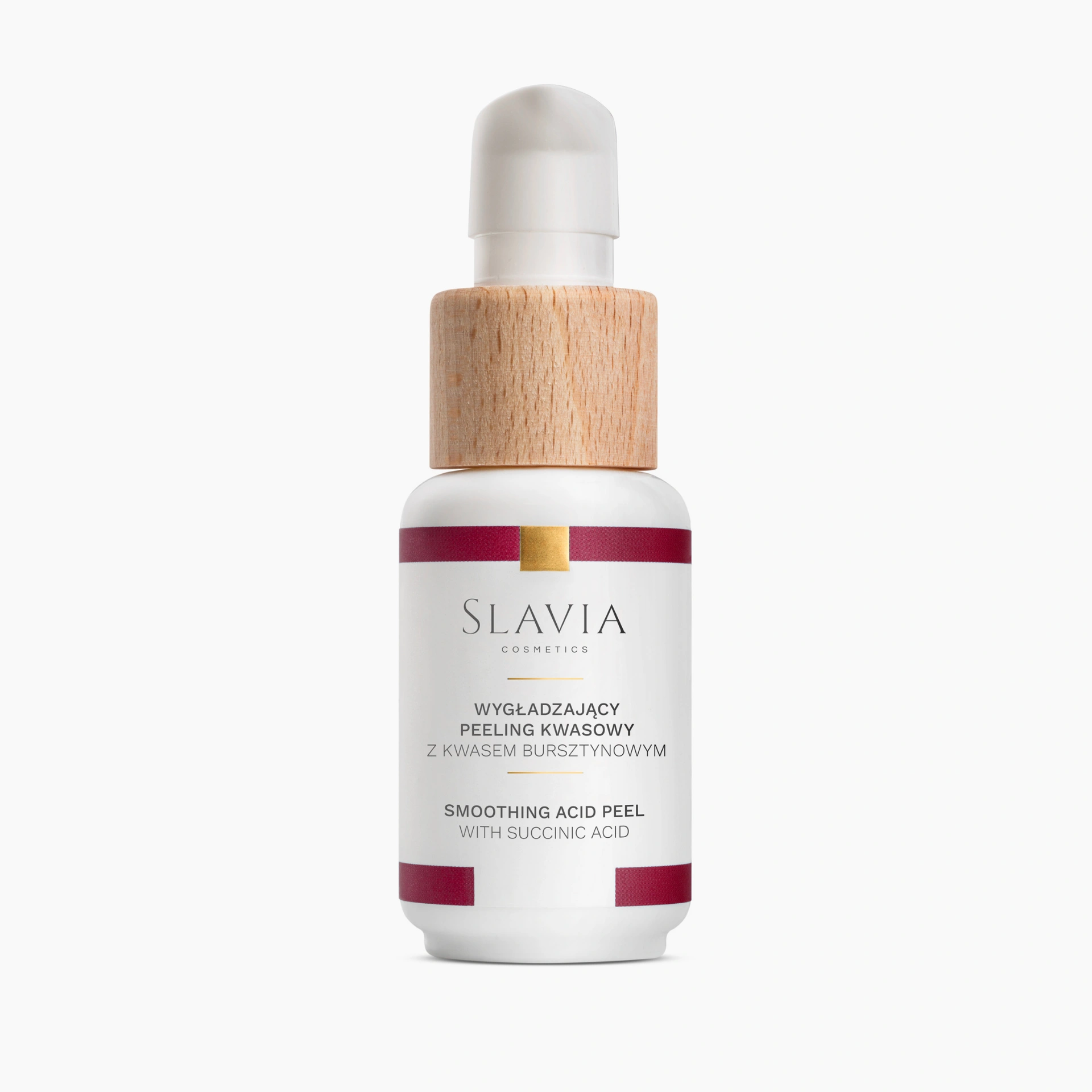 Wygładzający peeling kwasowy z kwasem bursztynowym - 30 ml