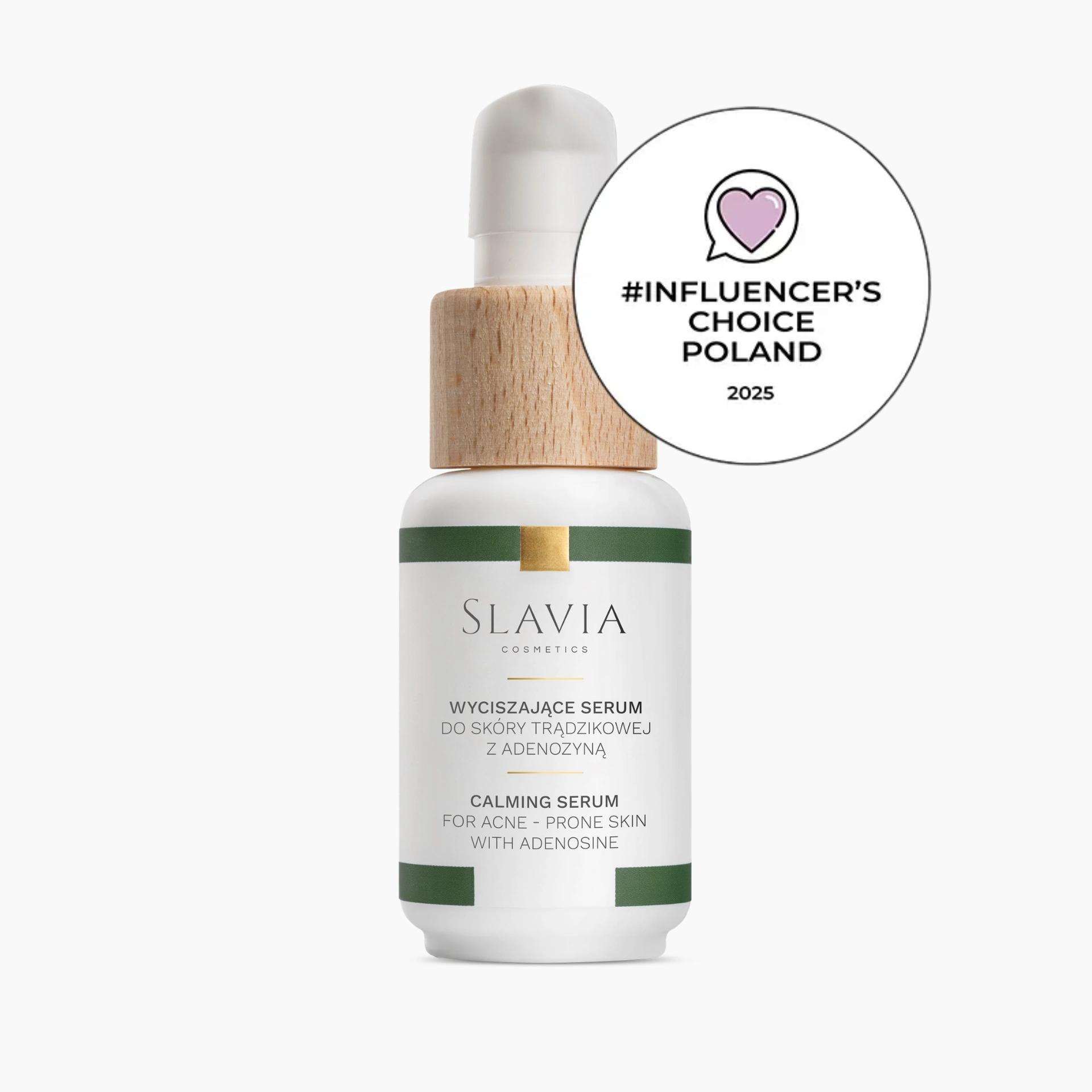 Wyciszające serum do skóry trądzikowej z adenozyną - 30 ml