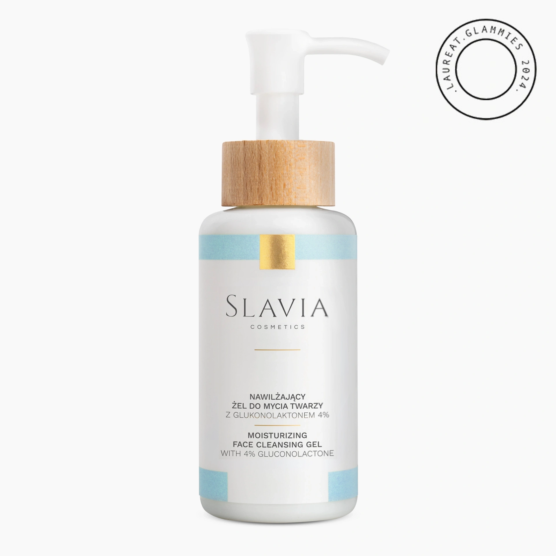 Nawilżający żel do mycia twarzy z 4% glukonolaktonem - 150 ml