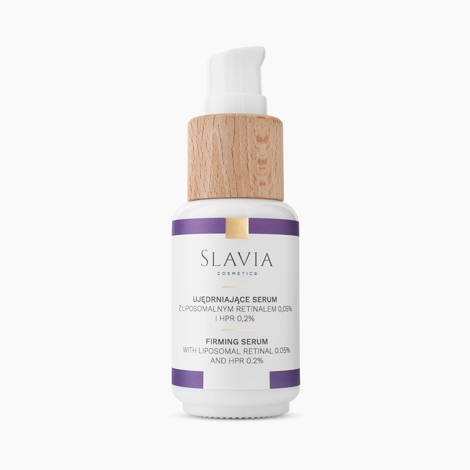 Ujędrniające serum z liposomalnym retinalem 0,05% i HPR 0,2% - 30 ml
